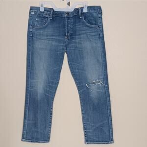 Citizens of Humanity Emerson Slim Boyfriend Jeans Womens Size 32 Button Fly